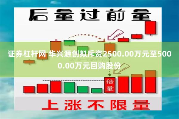 证券杠杆网 华兴源创拟斥资2500.00万元至5000.00万元回购股份