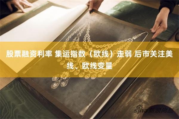 股票融资利率 集运指数（欧线）走弱 后市关注美线、欧线变量