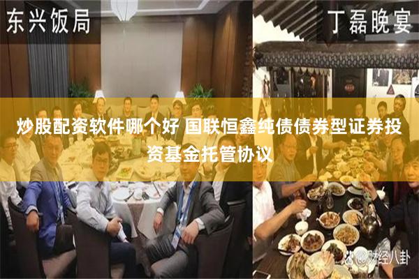 炒股配资软件哪个好 国联恒鑫纯债债券型证券投资基金托管协议
