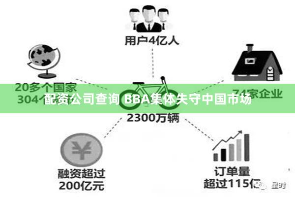 配资公司查询 BBA集体失守中国市场