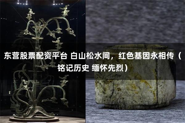 东营股票配资平台 白山松水间，红色基因永相传（铭记历史 缅怀先烈）