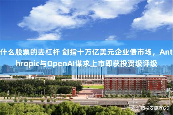 什么股票的去杠杆 剑指十万亿美元企业债市场，Anthropic与OpenAI谋求上市即获投资级评级