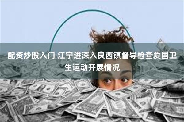 配资炒股入门 江宁进深入良西镇督导检查爱国卫生运动开展情况
